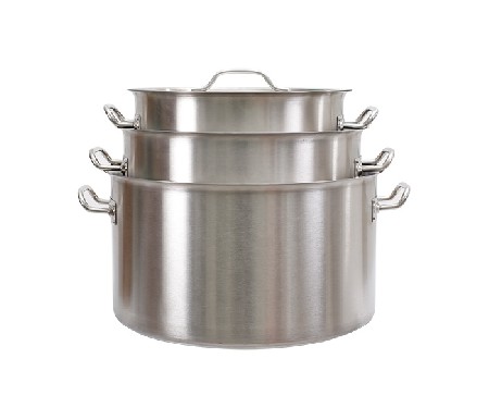 Low clay pot with composite barrel (03 without aperture)